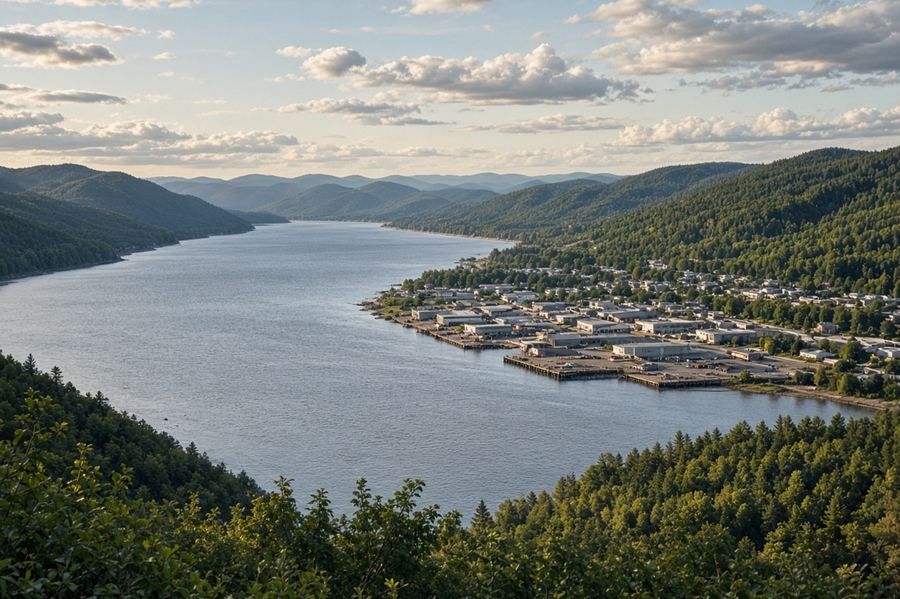 Paysage du Nouveau-Brunswick — Balmoral