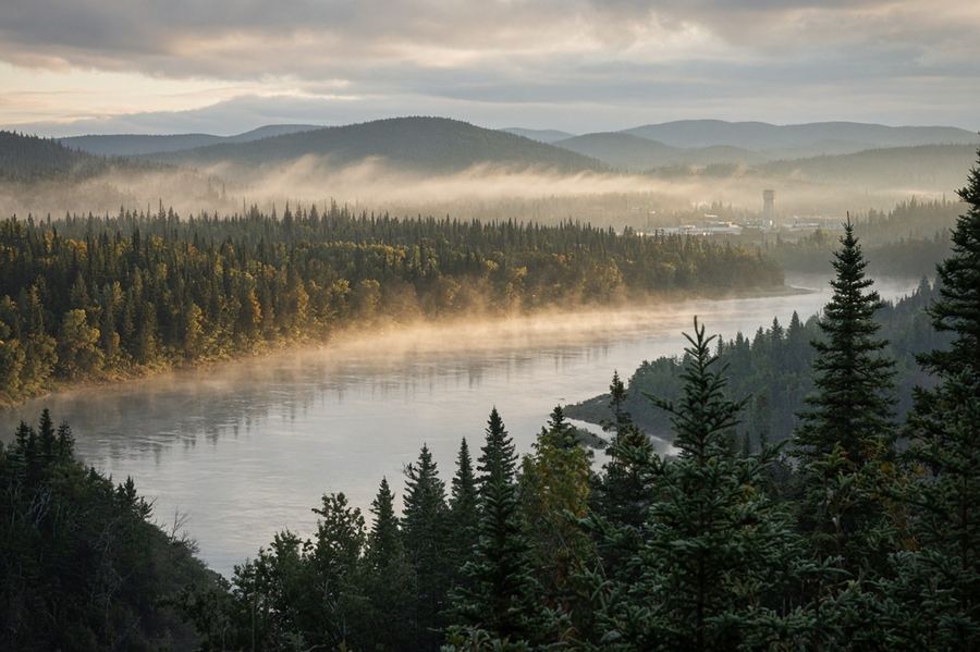 Paysage du Nouveau-Brunswick — Grand-Sault